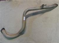 Rear exhaust pipe