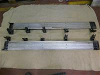 Left and right running board set