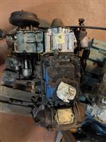 Gearbox and transfercase TLC HJ45